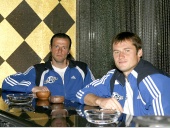 Неразлучный дуэт: Каряка и Кириченко.